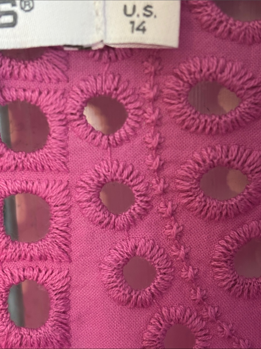 Chico's Eyelet Button-Front - Picture 3 of 9